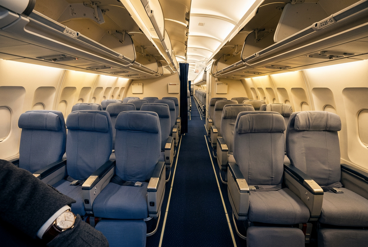 Forward cabin · aisle