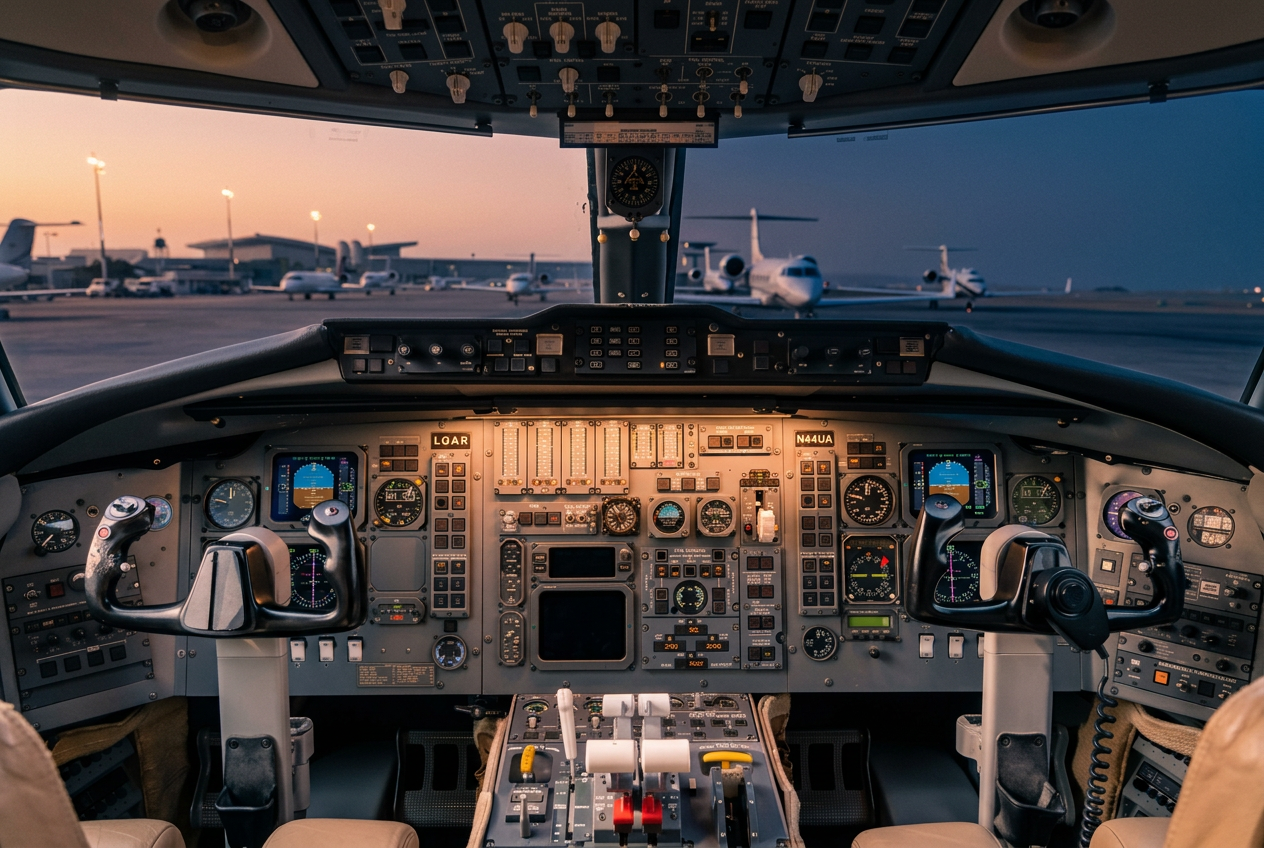 Flight deck