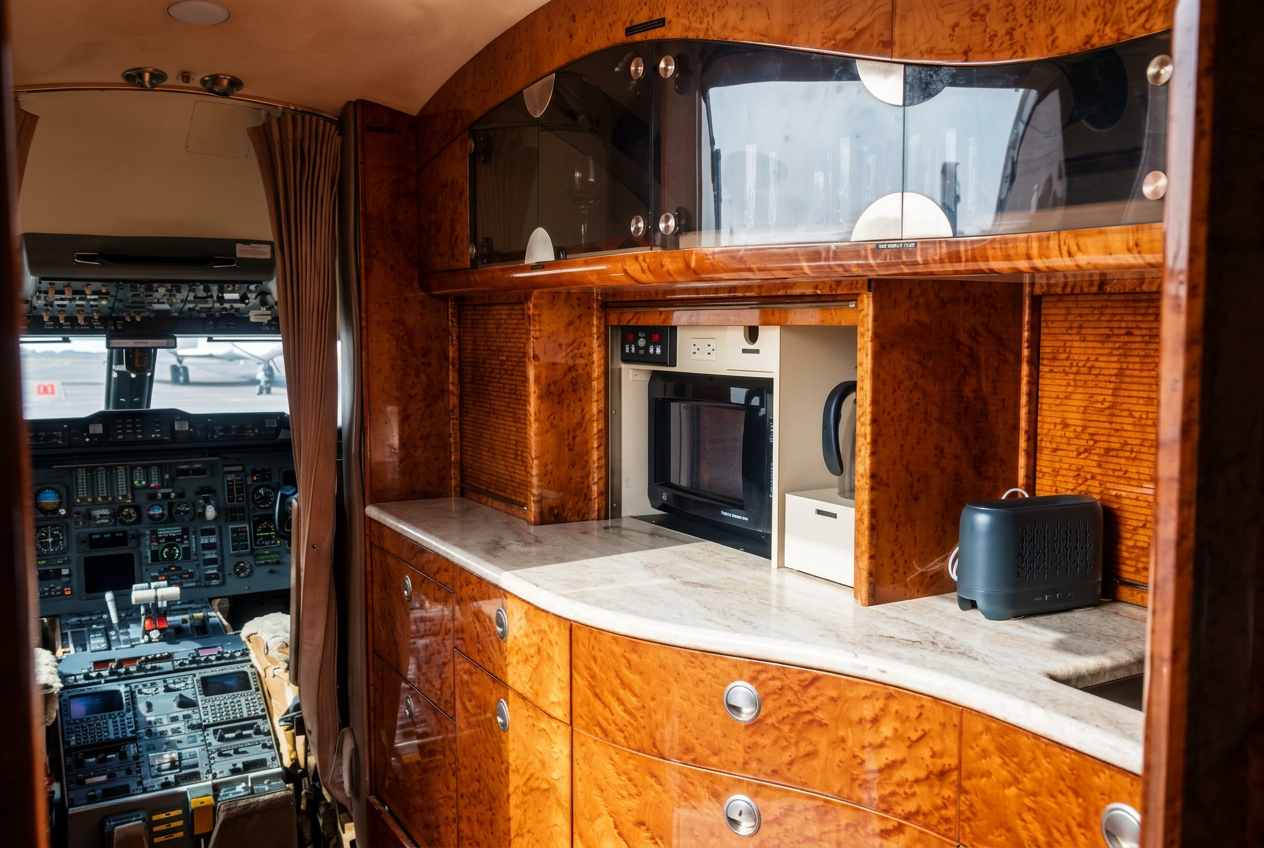 Galley · walnut burl
